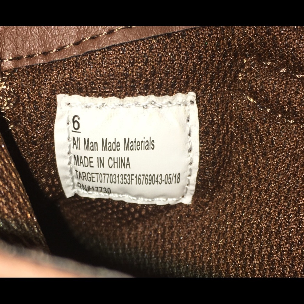 Cat & Jack Toddler Boots Brown Size 6 - Picture 7 of 8